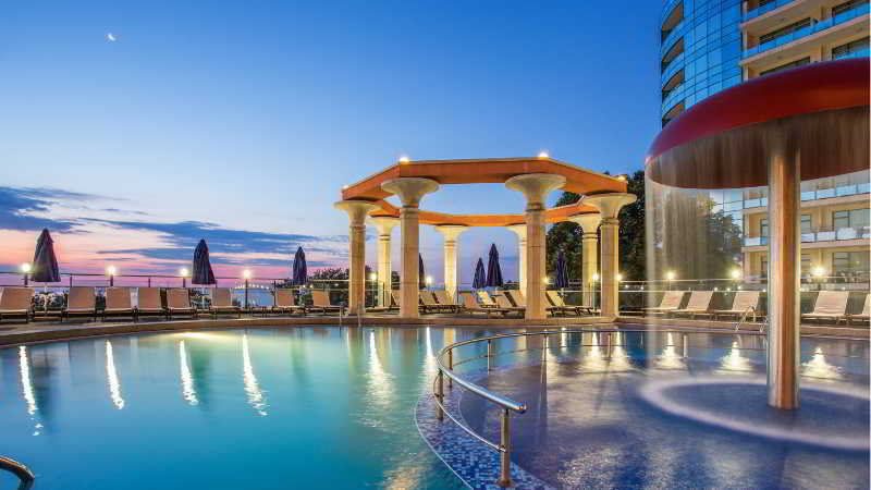 Astera Hotel & Spa With Free Private Beach ゴールデンサンド エクステリア 写真